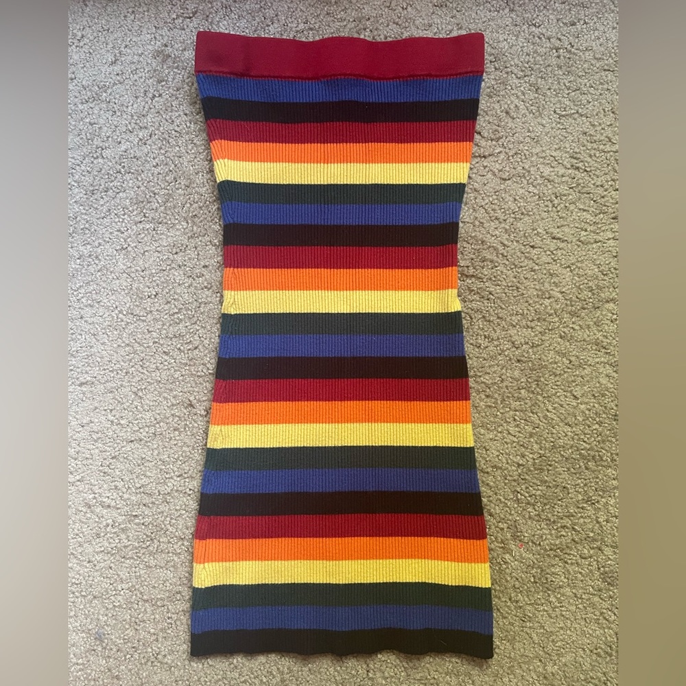 Rainbow Urban Outfitters Dress